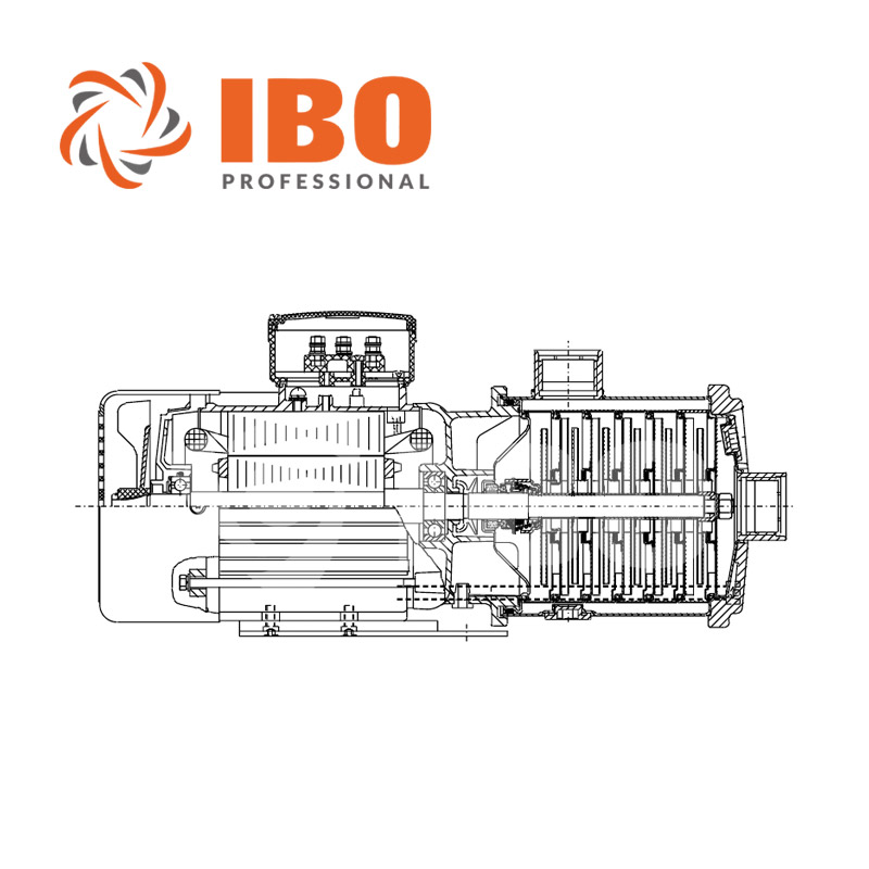 IBO MCI 15-4 többlépcsős centrifugál szivattyú